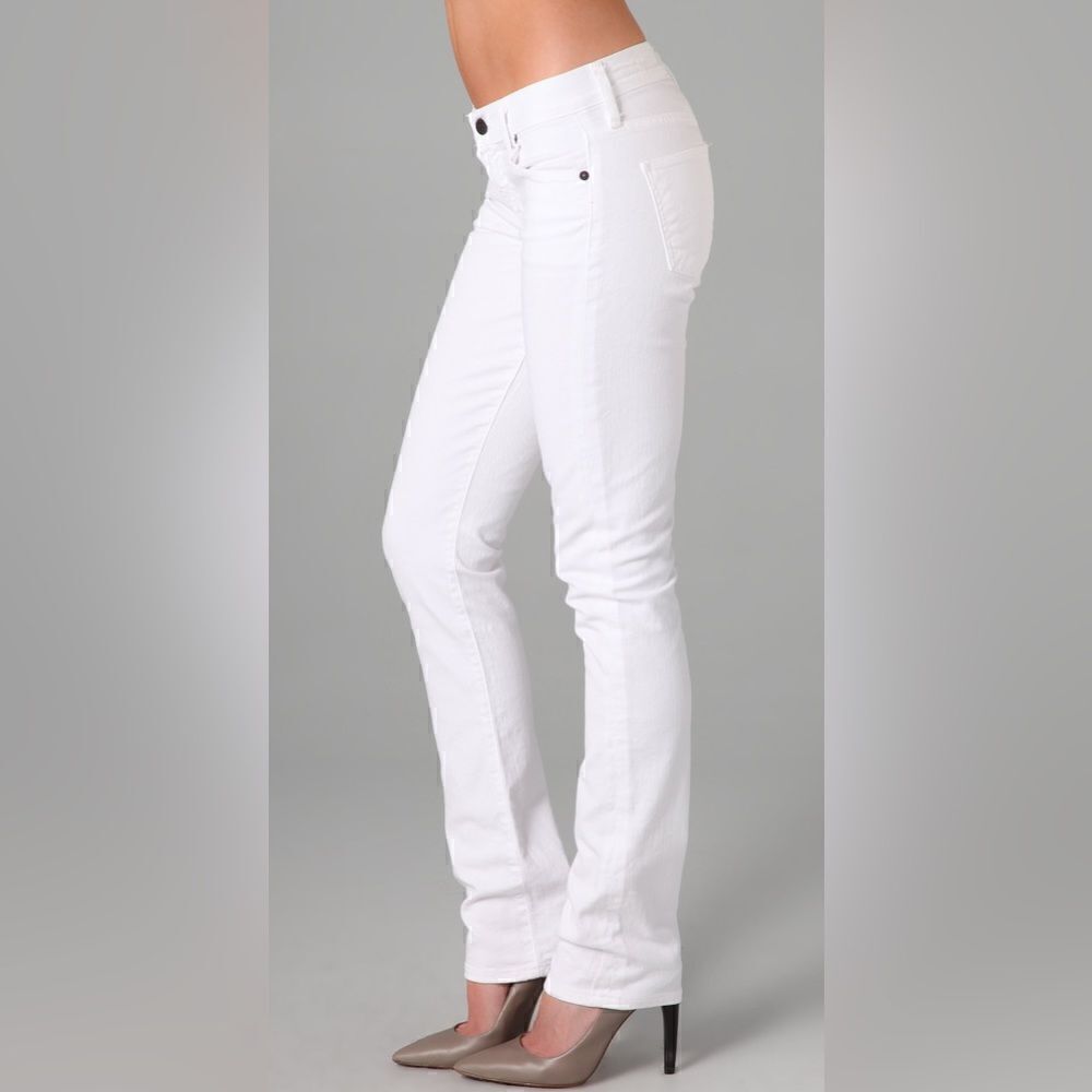 Citizens of Humanity Ava Straight Leg White Jeans